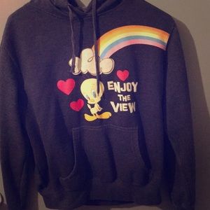 “Enjoy the View” Tweety Bird pullover